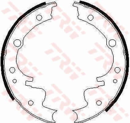 Brake Shoe Set GS6220 - image 2