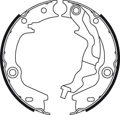 Brake Shoe Set, parking brake GS8781 - image 3