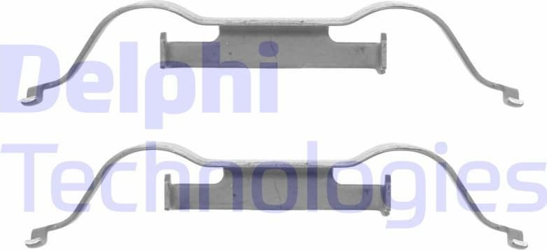 Accessory Kit, disc brake pad LX0508