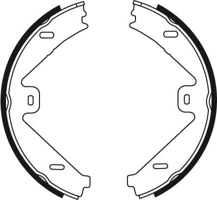 Brake shoes, Top Quality GS8755 - image 4