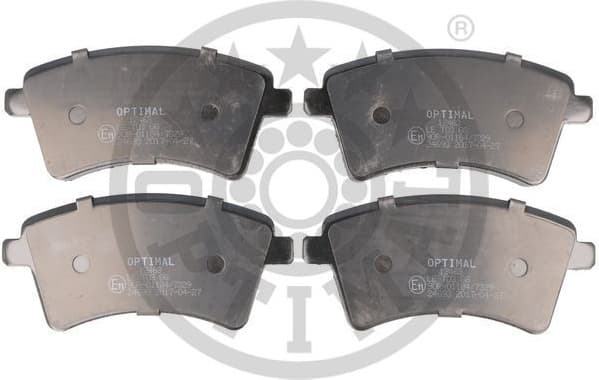 Brake Pad Set, disc brake BP-12463