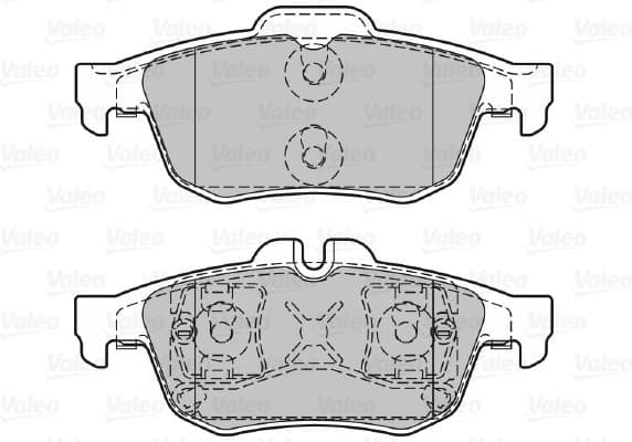 Brake Pad Set, disc brake 601292 - image 2