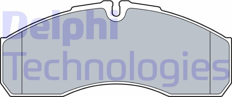 Brake Pad Set, disc brake LP3541