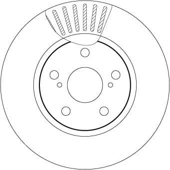 Brake Disc DF7340 - image 3