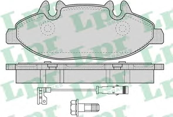 Brake pads front 5SP1228