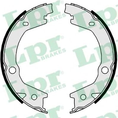 Brake shoes handbrake 89800