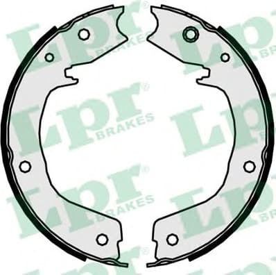 Brake shoes handbrake 89850