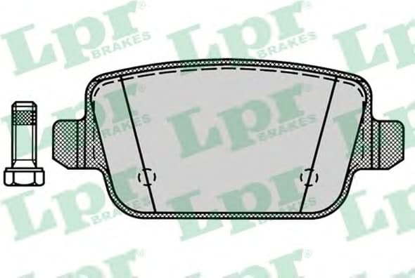 Brake Pad Set, disc brake 5SP1272 .