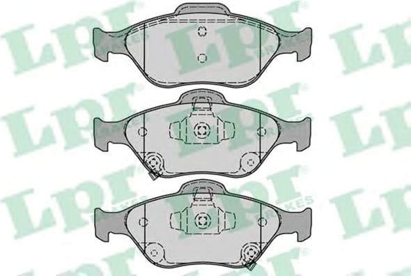 Brake Pad Set, disc brake 5SP1283.