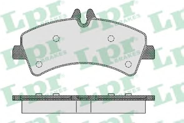 Brake Pad Set, disc brake 5SP1294.