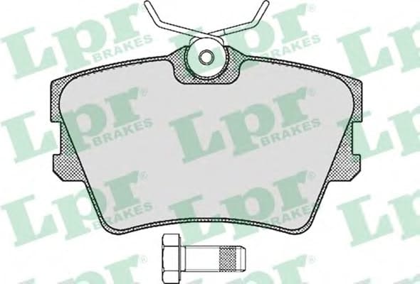 Brake Pad Set, disc brake 5SP1303