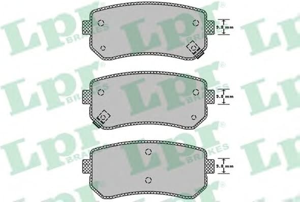 Brake Pad Set, disc brake 5SP1344.