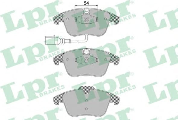 Brake pads front 5SP1392.