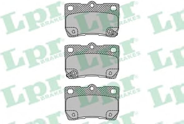 Brake pads rear 5SP1407.