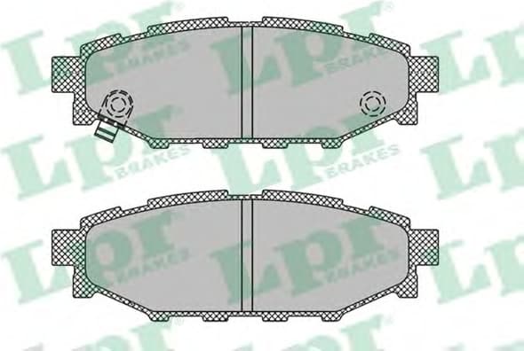 Brake Pad Set, disc brake 5SP1408.