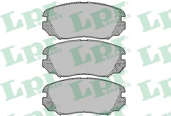 Brake Pad Set, disc brake 5SP1409.
