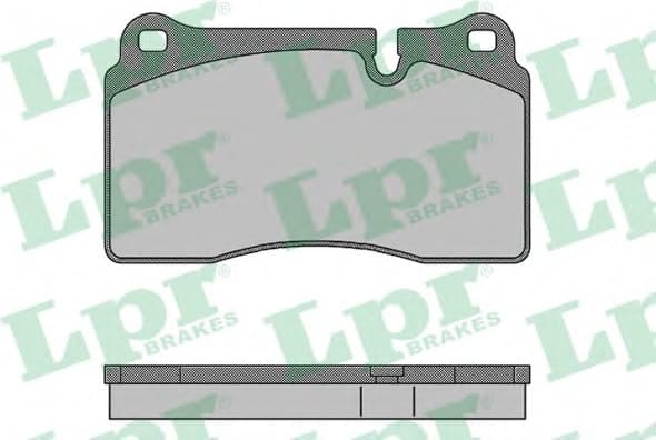 Brake pads front 5SP1505.
