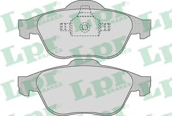 Brake pads front 5SP1279.
