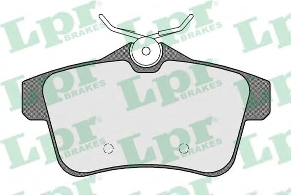 Brake pads rear 5SP1567