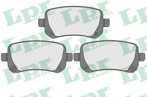 Brake Pad Set, disc brake 5SP1550