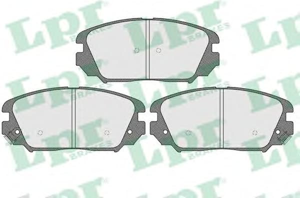 Brake pads front 5SP1599