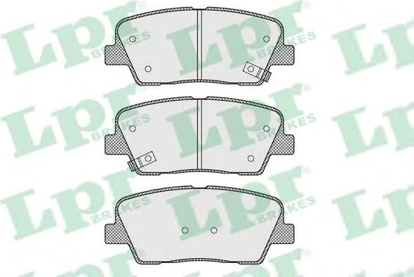 Brake pads rear 5SP1625 .