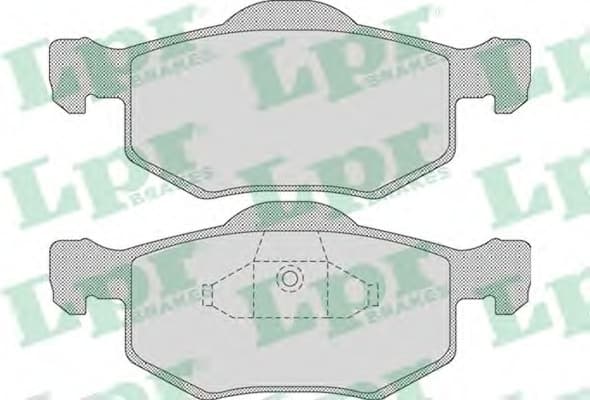 Brake pads front 5SP1091