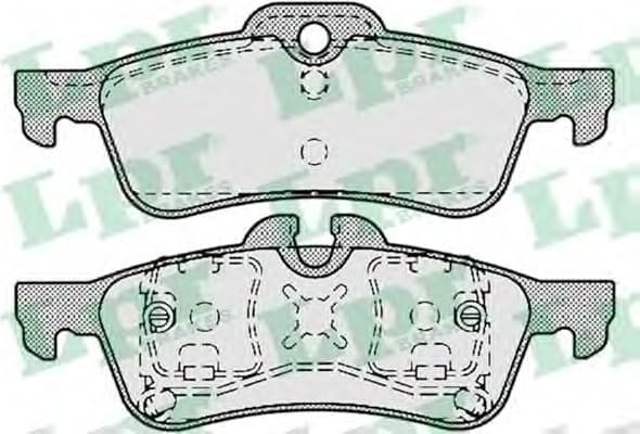 Brake Pad Set, disc brake 5SP861