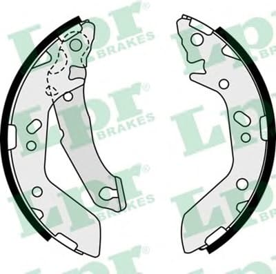 Brake shoes 88480