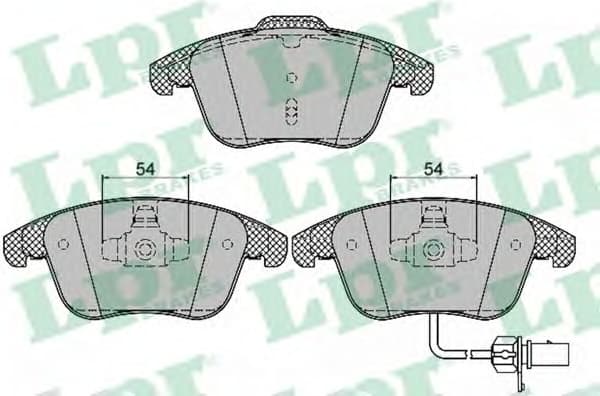 Brake Pad Set, disc brake 5SP1391.