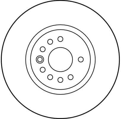 Brake Disc TRW SINGLE DF2778S - image 4
