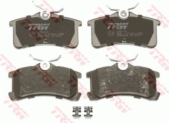 Brake Pad Set, disc brake COTEC GDB3334 - image 4