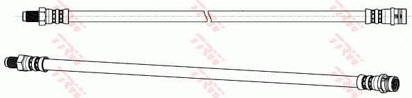 Brake Hose PHB573 - image 5