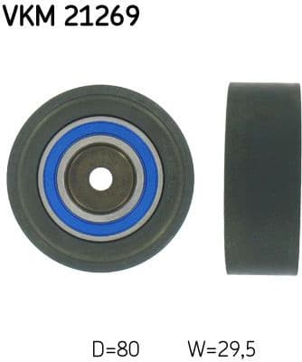 Deflection Pulley/Guide Pulley, timing belt VKM 21269 - image 2