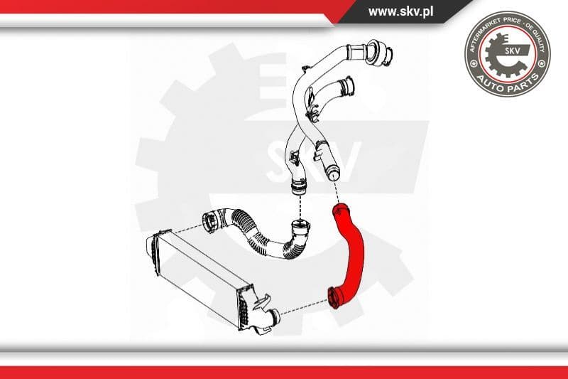 Charge Air Hose 24SKV579 - image 4