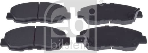 Brake Pad Set, disc brake 116408