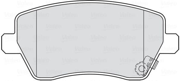 Brake Pad Set, disc brake ESSENTIAL 301847 - image 2