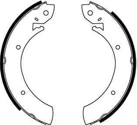 Brake Shoe Set GS6181 - image 3