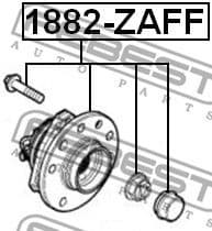 Wheel Hub 1882-ZAFF - image 2