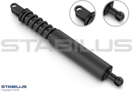 Gas Spring, boot/cargo area //  FEDERBEIN 8889KR