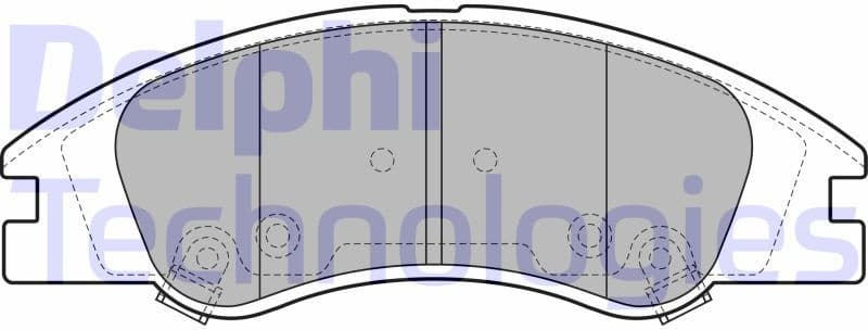 Brake Pad Set, disc brake LP1932