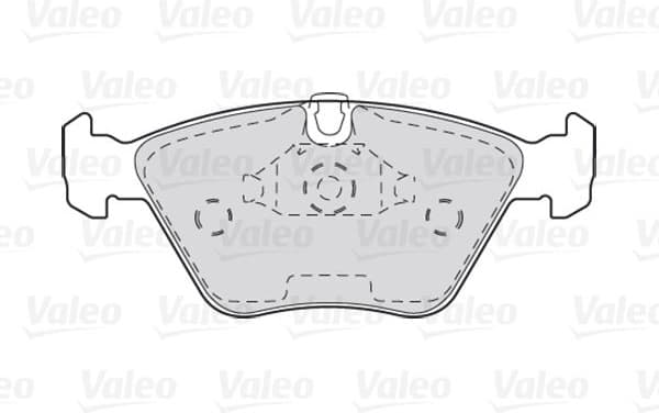 Brake Pad Set, disc brake ESSENTIAL 301310 - image 2