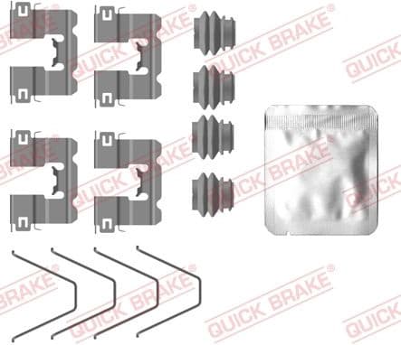 Accessory Kit, disc brake pad 1090137