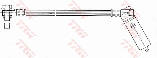 Brake Hose PHD952 - image 5