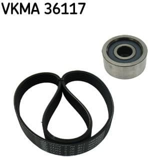 V-ribbed Belt Set VKMA 36117 - image 2