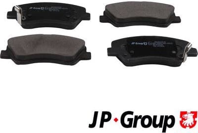 Brake Pad Set, disc brake JP 3663604210