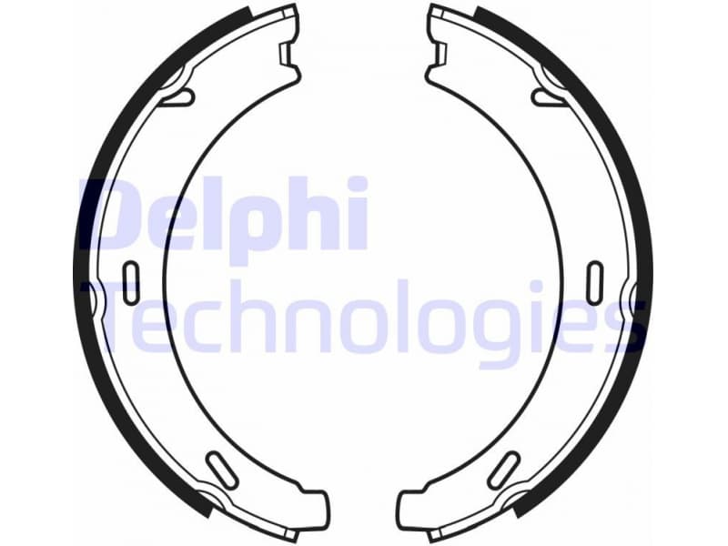 Brake Shoe Set, parking brake LS1958