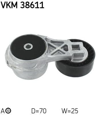 Belt Tensioner, V-ribbed belt VKM38611 - image 2