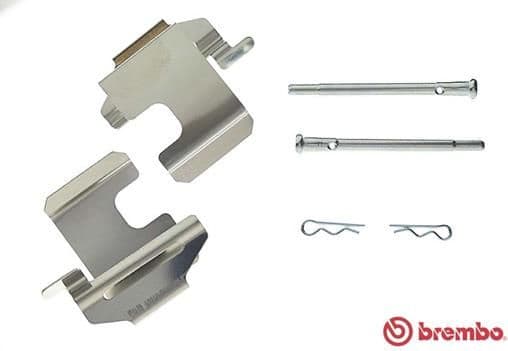 Accessory Kit, disc brake pad PRIME LINE A 02 244