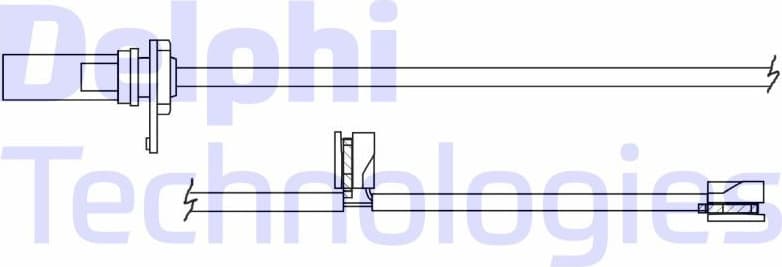 Warning Contact, brake pad wear LZ0305